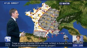 La météo pour ce samedi 2 décembre 2017