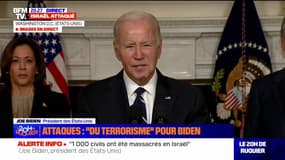 Joe Biden: "Israël a le droit de répondre et le devoir de riposter à ces attaques odieuses"