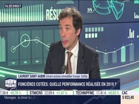 Laurent Saint-Aubin (Sofidy) : quelle performance réalisée en 2019 par les foncières cotées ? - 25/11