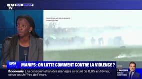 Sainte-Soline: "Je me demande dans quelle mesure l'annonce en amont du dispositif de 3000 policiers n'a pas attiré des black blocs, qui sont venus pourrir cette manifestation", affirme Aminata (EELV)