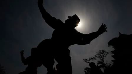 La réputation impitoyable des ninjas a été préservée par un groupe de combattants venus à la rescousse d'un étudiant de Sydney, qui se faisait agresser par trois assaillants. /Photo d'archives/REUTERS/Kim Kyung-Hoon