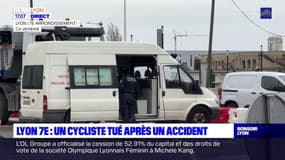 Lyon: un cycliste meurt dans un accident avec un poids lourd dans le 7e arrondissement