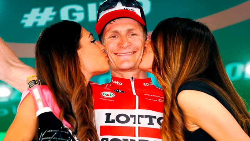 Andre Greipel (Lotto Soudal) a devancé Arnaud Démare (FDJ) sur la 5e étape du Giro.