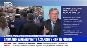 "C'est quand même très délicat ce qu'il a fait": Charles de Courson réagit à la visite de Gérald Darmanin à Nicolas Sarkozy