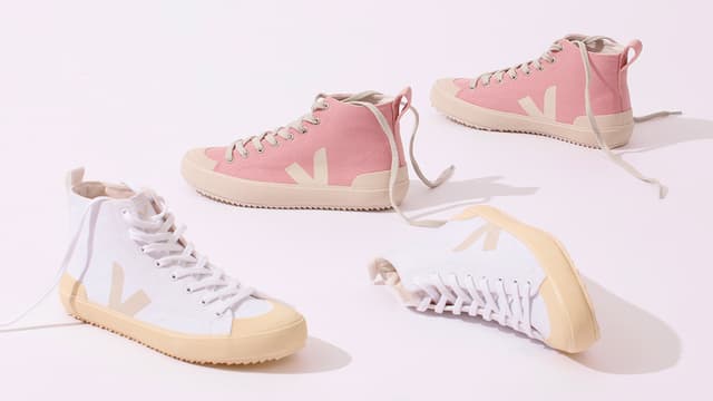 Des chaussures de la marque Veja