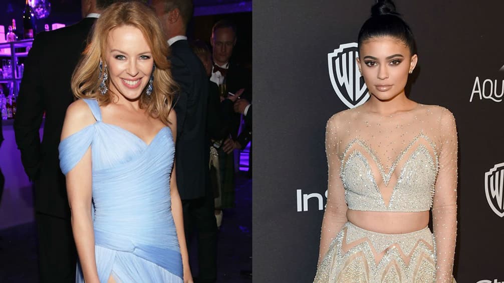 Kylie Minogue et Kylie Jenner