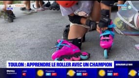 A Toulon, un champion du monde de roller transmet sa passion