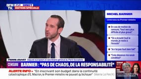 Pierre Jouvet (PS): "Michel Barnier est un vieux Premier ministre issu du RPR qui, en réalité, déteste la gauche"