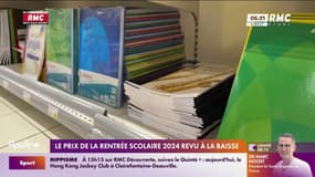 Le prix de la rentrée scolaire 2024 devrait coûter un peu moins cher cette année