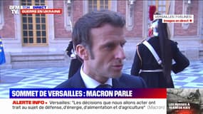 Gaz russe: pour Emmanuel Macron, "nous devons nous préparer à tous les scénarios"