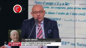 RSA versé aux salariés non vaccinés suspendus: des présidents de départements protestent "contre ce régime dérogatoire"