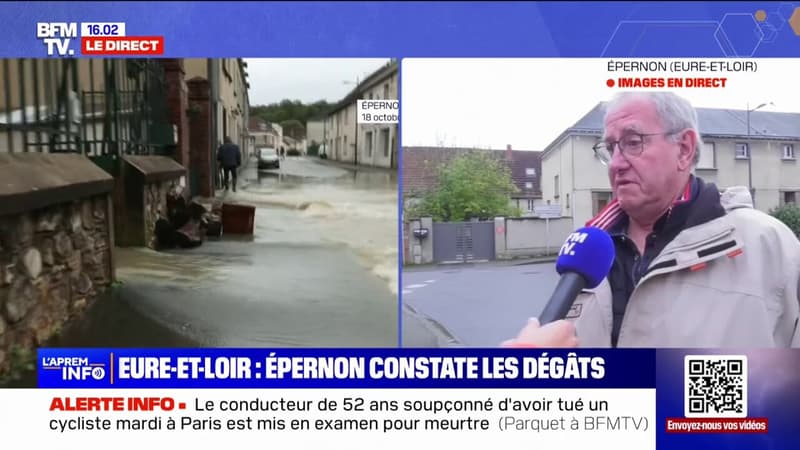 Ça fait deux fois que cette crèche est inondée, ils n'en peuvent plus, déplore le maire d'Épernon (Eure-et-Loir)