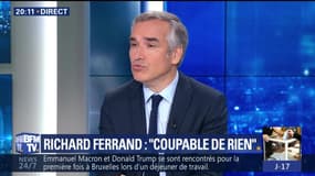 Richard Ferrand se dit "coupable de rien"