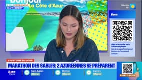 L'histoire du jour avec @ValentineBrvt : 2 azuréennes se préparent au Marathon des Sables