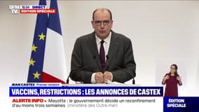 Jean Castex: "Un nouveau confinement ne peut s'envisager qu'en tout dernier recours, la situation ne le justifie pas à ce jour"