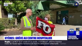 Var: le personnel de l'hôpital de Hyères en grève