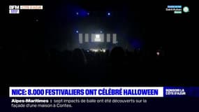 Nice: 8.000 festivaliers ont célébré Halloween au palais Nikaïa