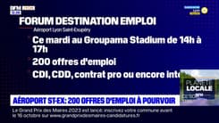 200 offres d'emploi à pourvoir à l'aéroport Saint-Exupéry