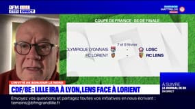 Jean Resseguié, journaliste RMC Sport, donne son avis sur le tirage au sort des clubs nordistes en coupe de France