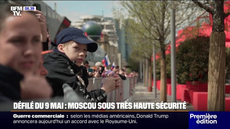 Célébrations du 9-Mai en Russie: un dispositif de sécurité XXL mis en place à Moscou