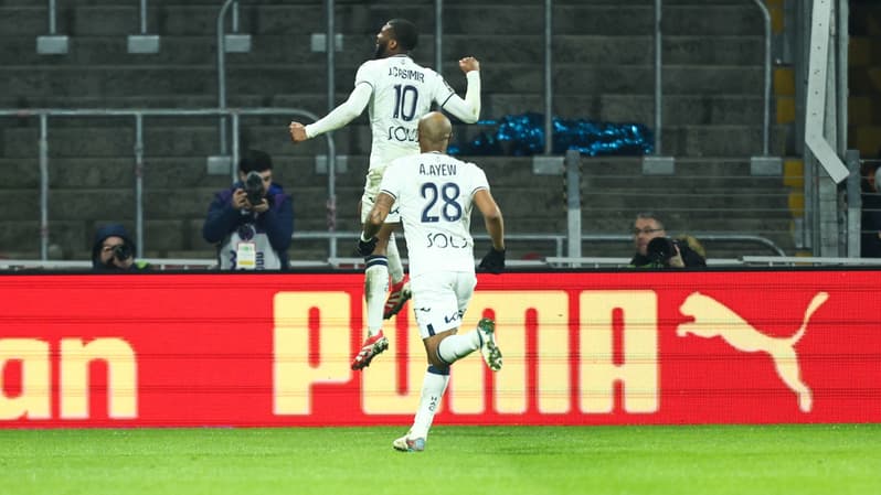Josue Casimir buteur pour Le Havre à Bollaert, 24e journée de Ligue 1, 1er mars 2025