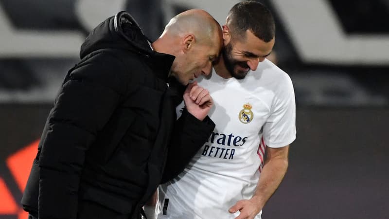 Real Madrid: Zidane encense Benzema, "un joueur que tout le monde admire"