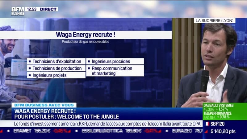 Ça recrute ! Waga Energy : Producteur de gaz renouvelables