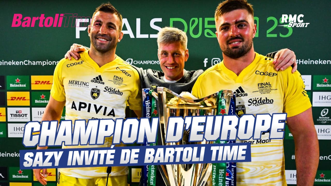 Rugby La Rochelle champion d'Europe "On a un groupe excessif