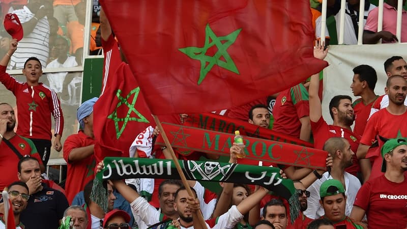 Les supporters du Maroc à Abidjan