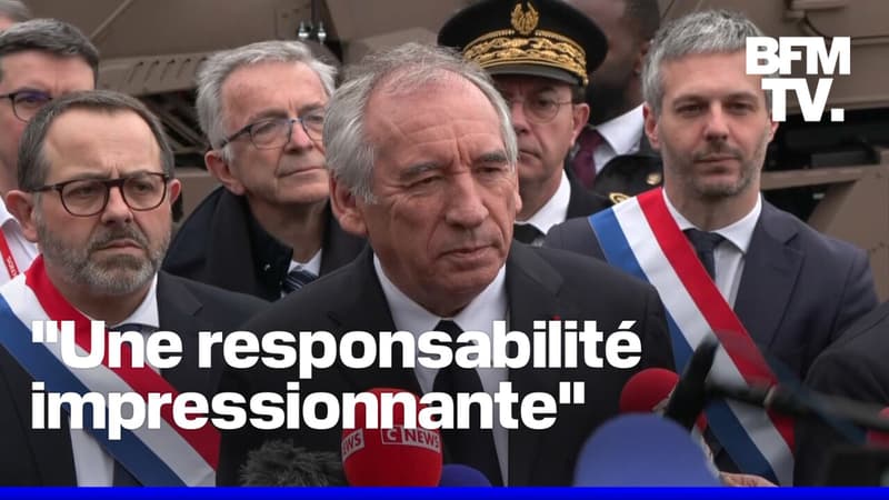 Défense européenne, retraites, gouvernement... La prise de parole en intégralité de François Bayrou depuis l'usine KNDS qui fabrique les canons Caesar