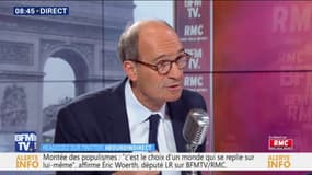 Pour Éric Woerth (LR), "la majorité est une majorité de gauche, elle est socialiste"