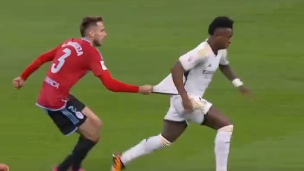 Vinicius Jr lors de Real Madrid-Celta Vigo, le 10 mars 2024 en Liga