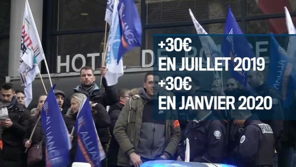 Revalorisation de 30 euros en juillet 2019 et 30 euros l'année suivante Revalorisation de 30 euros en juillet 2019 et 30 euros l'année suivante