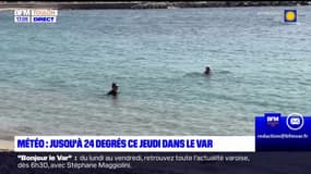 Jusqu'à 24°C degrés ce jeudi dans le Var