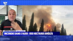 Incendie dans l'Aude : 850 hectares brûlés - 25/07