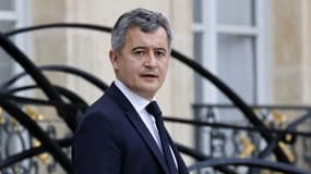 Gérald Darmanin quitte le conseil des ministres hebdomadaire au palais présidentiel de l'Élysée, à Paris (France), le 26 mars 2025. (Photo d'archive)