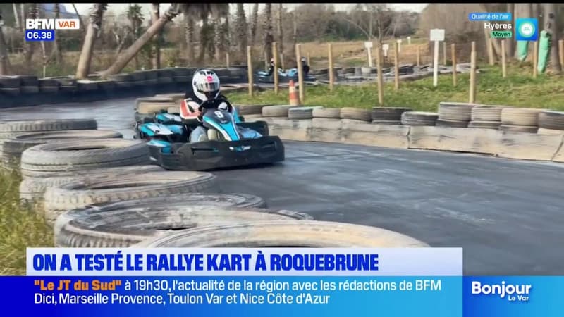 Roquebrune: le Rallye Kart pour les amateurs de sensations fortes