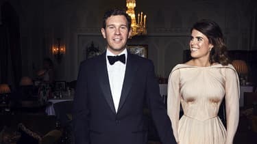 La princesse Eugenie et son époux Jack.