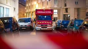 Un camion de pompiers à Paris (photo d'illustration).