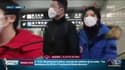 Alexis, Français qui travaille à Wuhan en Chine sur RMC: "On a été rapatriés jeudi soir, on pense qu'un collègue a été contaminé"