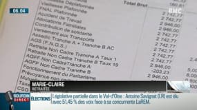 Pouvoir d'achat: pour Marie-Claire, retraitée, "Ma pension va baisse de 80 euros par mois. On est résignés"