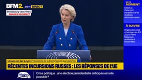 Ursula von der Leyen: l'Europe "doit répondre" face à la "guerre hybride" menée par la Russie