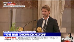 Le petit-fils de Bernard Tapie, Rodolphe, s'adresse à son grand-père: "À jamais dans mon cœur, à jamais le meilleur"