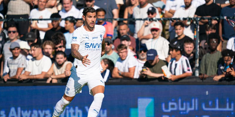 Théo Hernandez lors du match amical Aarau-Al Hilal (0-6), le 10 août 2025