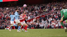 Gabriel Martinelli, buteur face à Manchester City, le 21 septembre 2025.