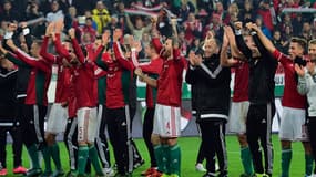 Les Hongrois fêtent leur qualification à l'Euro