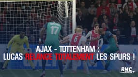 Ajax - Tottenham : Lucas relance totalement les Spurs !