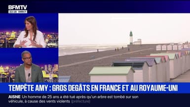 Vents violents : deux morts à cause de la tempête Amy - 04/10