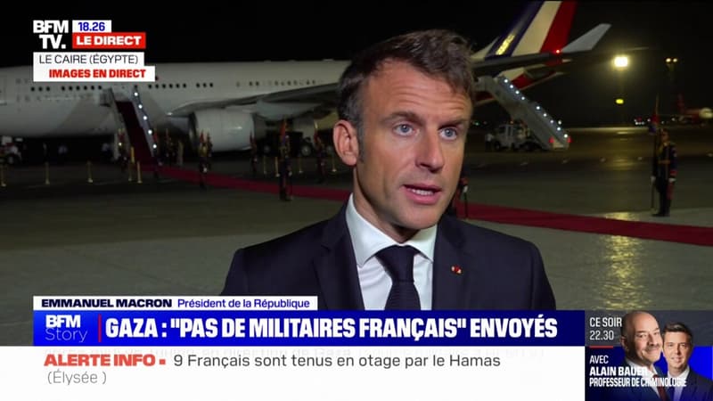 Pour Emmanuel Macron, le Hamas est 