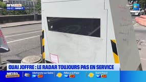 Quai Joffre à Lyon: le radar mis en place ne fonctionne toujours pas